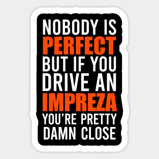 Impreza Owners Sticker